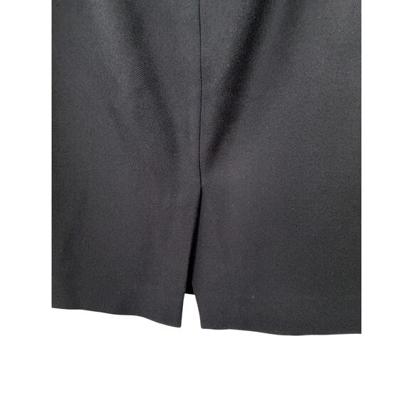J Crew No. 2 Pencil skirt Wool Luxury Basic Staple Women's Black - Picture 4 of 8